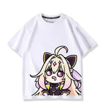 Anime Star Detective Precure! Cosplay Printed Short Sleeves T-Shirt Casual Tee Fashion Shirts in Summer Birthday Gifts - AMAZON FACTORY