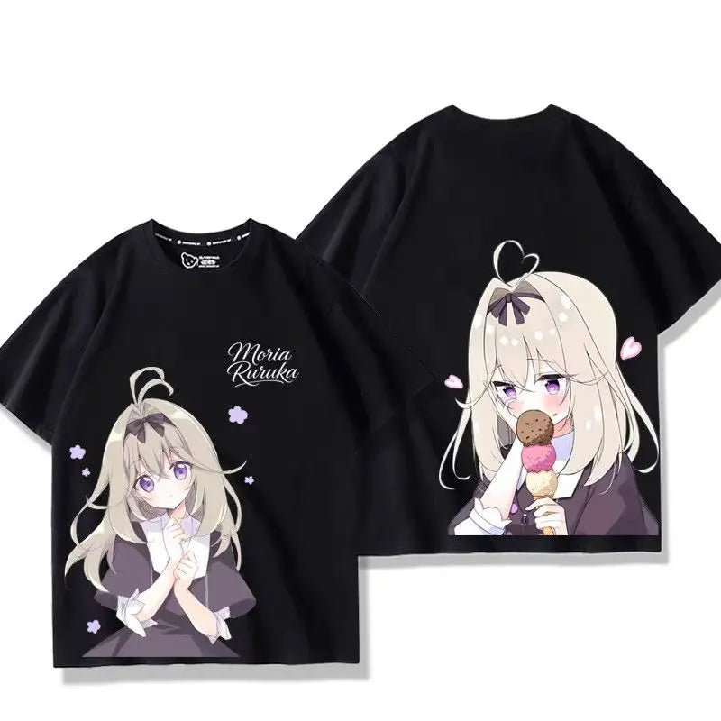 Anime Star Detective Precure! Cosplay Printed Short Sleeves T-Shirt Casual Tee Fashion Shirts in Summer Birthday Gifts - AMAZON FACTORY