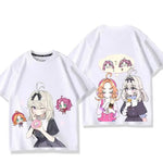 Anime Star Detective Precure! Cosplay Printed Short Sleeves T-Shirt Casual Tee Fashion Shirts in Summer Birthday Gifts - AMAZON FACTORY