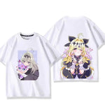 Anime Star Detective Precure! Cosplay Printed Short Sleeves T-Shirt Casual Tee Fashion Shirts in Summer Birthday Gifts - AMAZON FACTORY