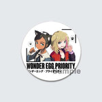 Anime Wonder Egg Priority Brooch Cute Cartoon Girl Icon Badge Backpack Shirt Lapel Pin Creative Handmade Jewelry Accessorie Gift - AMAZON FACTORY
