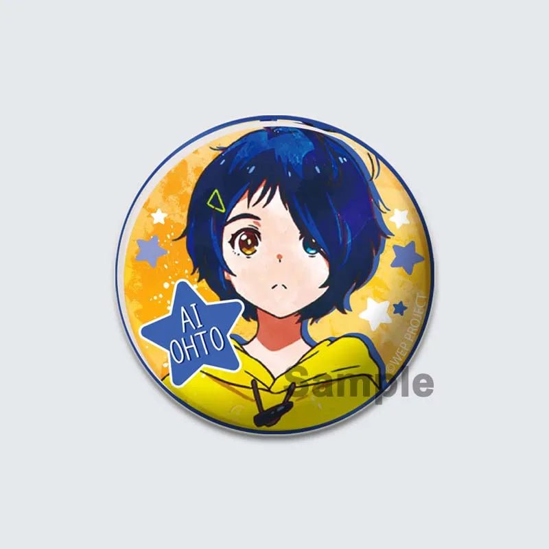 Anime Wonder Egg Priority Brooch Cute Cartoon Girl Icon Badge Backpack Shirt Lapel Pin Creative Handmade Jewelry Accessorie Gift - AMAZON FACTORY