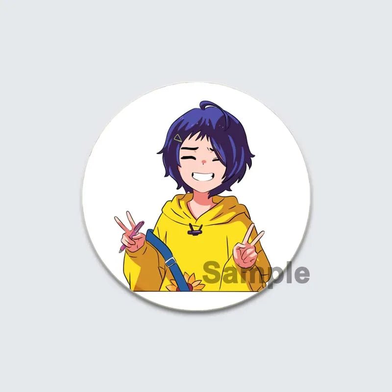 Anime Wonder Egg Priority Brooch Cute Cartoon Girl Icon Badge Backpack Shirt Lapel Pin Creative Handmade Jewelry Accessorie Gift - AMAZON FACTORY