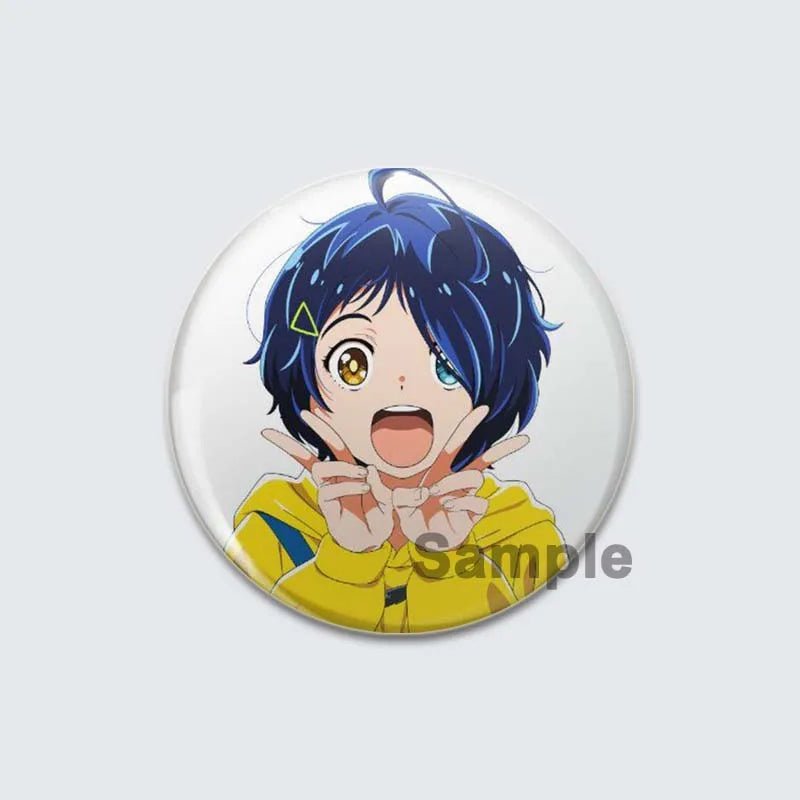 Anime Wonder Egg Priority Brooch Cute Cartoon Girl Icon Badge Backpack Shirt Lapel Pin Creative Handmade Jewelry Accessorie Gift - AMAZON FACTORY