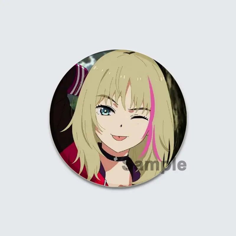 Anime Wonder Egg Priority Brooch Cute Cartoon Girl Icon Badge Backpack Shirt Lapel Pin Creative Handmade Jewelry Accessorie Gift - AMAZON FACTORY