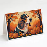 Autumn Leaves Greeting Cards - Size: 5X7 | Pack Of: 8 | Collection name: Autumn leaves-AMAZON FACTORY