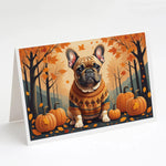 Autumn Leaves Greeting Cards - Size: 5X7 | Pack Of: 8 | Collection name: Autumn leaves-AMAZON FACTORY