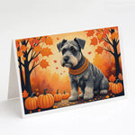 Autumn Leaves Greeting Cards - Size: 5X7 | Pack Of: 8 | Collection name: Autumn leaves-AMAZON FACTORY