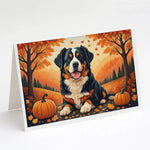 Autumn Leaves Greeting Cards - Size: 5X7 | Pack Of: 8 | Collection name: Autumn leaves-AMAZON FACTORY