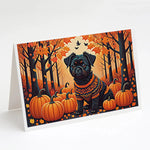 Autumn Leaves Greeting Cards - Size: 5X7 | Pack Of: 8 | Collection name: Autumn leaves-AMAZON FACTORY