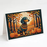 Autumn Leaves Greeting Cards - Size: 5X7 | Pack Of: 8 | Collection name: Autumn leaves-AMAZON FACTORY
