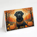Autumn Leaves Greeting Cards - Size: 5X7 | Pack Of: 8 | Collection name: Autumn leaves-AMAZON FACTORY