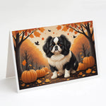 Autumn Leaves Greeting Cards - Size: 5X7 | Pack Of: 8 | Collection name: Autumn leaves-AMAZON FACTORY