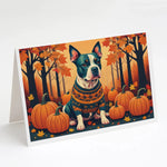 Autumn Leaves Greeting Cards - Size: 5X7 | Pack Of: 8 | Collection name: Autumn leaves-AMAZON FACTORY