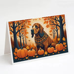Autumn Leaves Greeting Cards - Size: 5X7 | Pack Of: 8 | Collection name: Autumn leaves-AMAZON FACTORY
