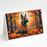 Autumn Leaves Greeting Cards - Size: 5X7 | Pack Of: 8 | Collection name: Autumn leaves-AMAZON FACTORY