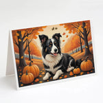 Autumn Leaves Greeting Cards - Size: 5X7 | Pack Of: 8 | Collection name: Autumn leaves-AMAZON FACTORY