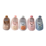 Baby Girl Cartoon Pattern Non-Slip Toddler Shoes With Tail Design Floor Socks-AMAZON FACTORY