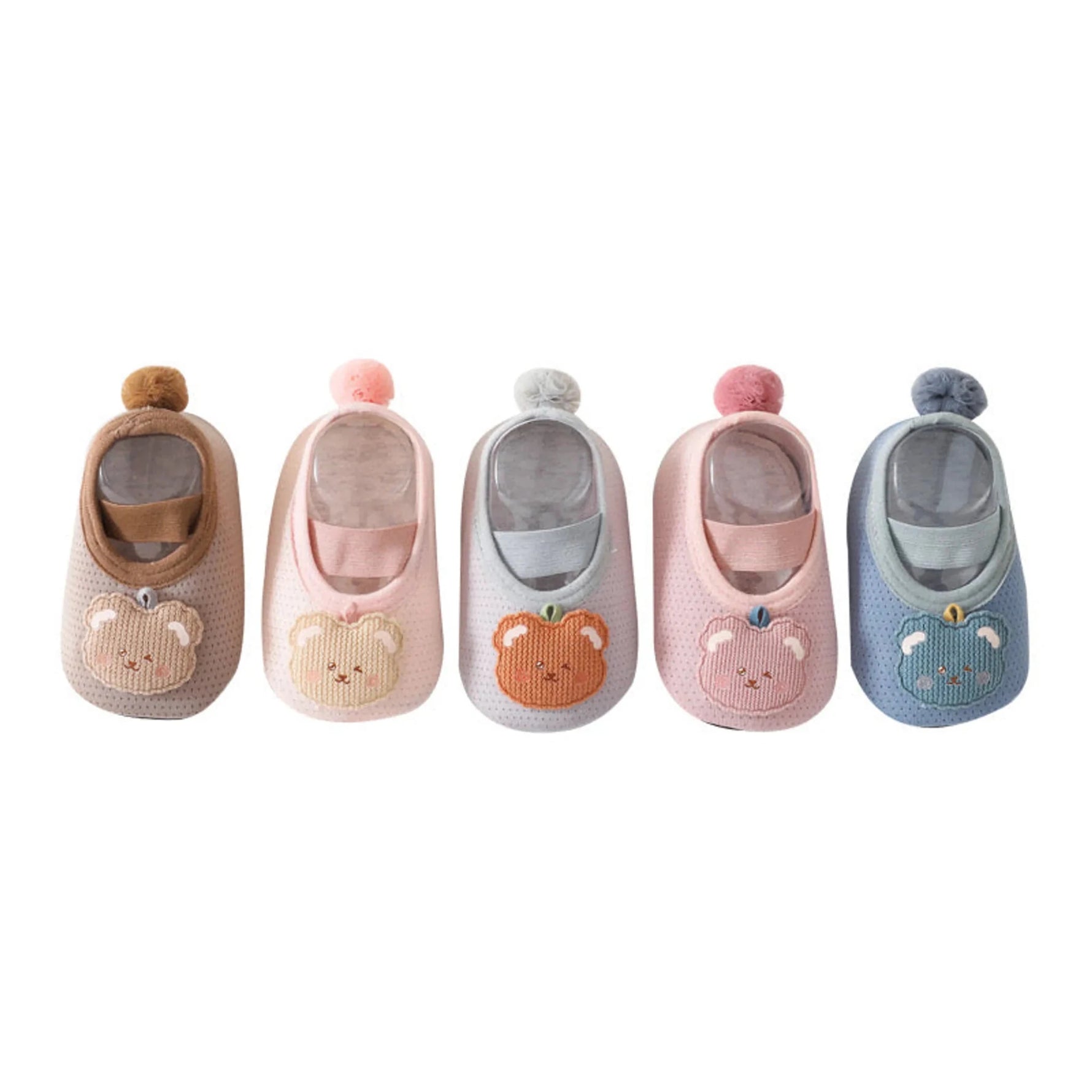 Baby Girl Cartoon Pattern Non-Slip Toddler Shoes With Tail Design Floor Socks-AMAZON FACTORY