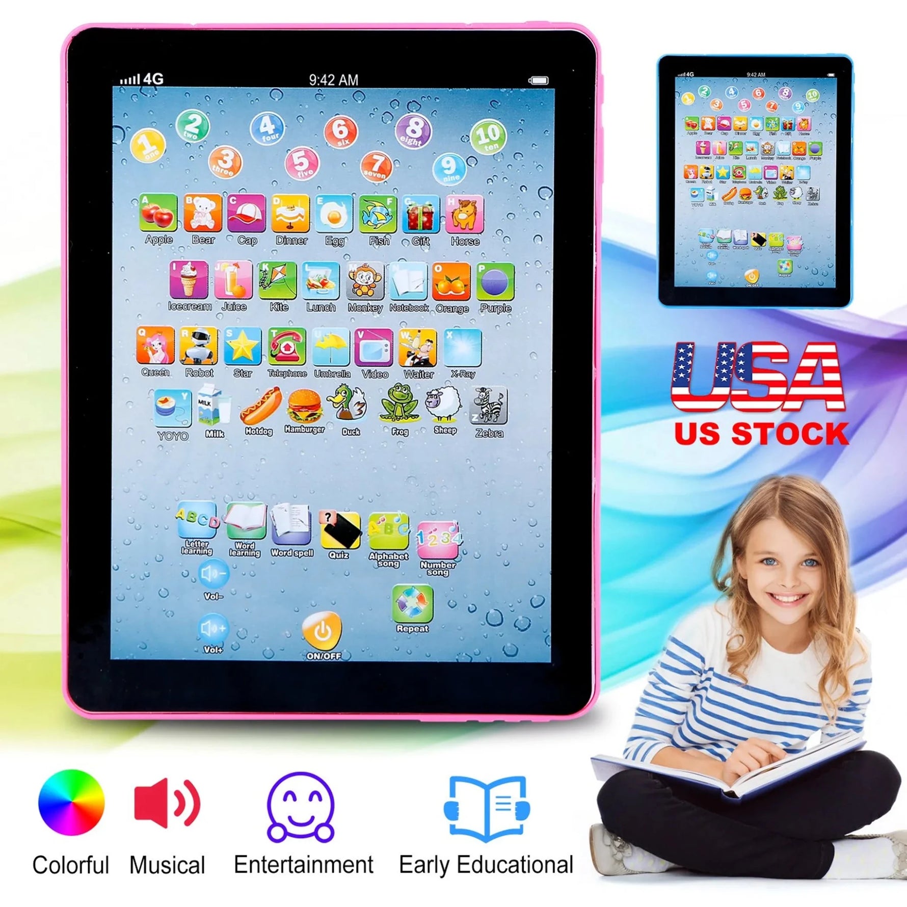 Baby Learning Tablet-AMAZON FACTORY