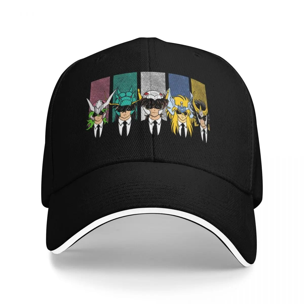 Baseball Caps Saint Seiya Anime (2) Customized Men Women Sport Summer Caps-AMAZON FACTORY