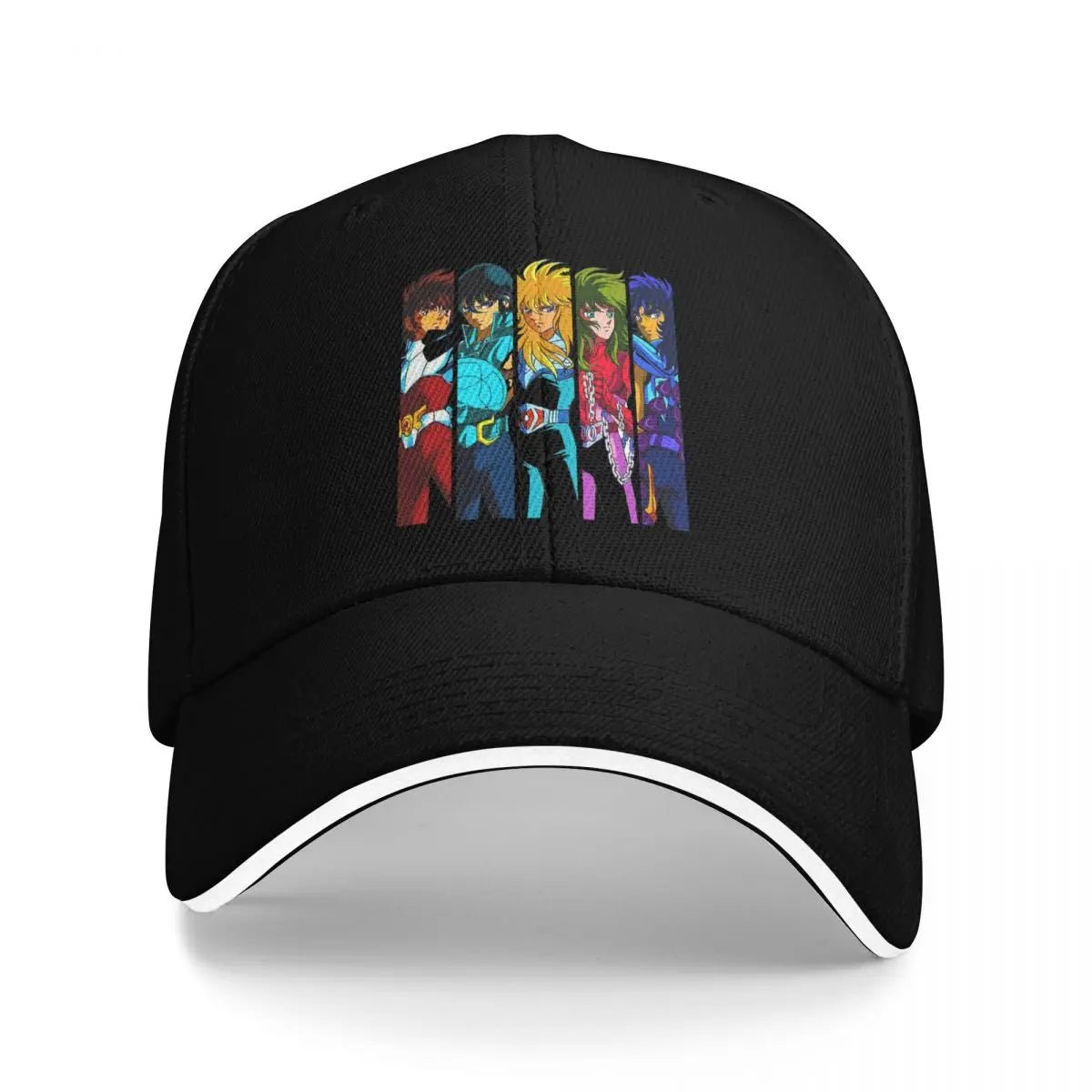 Baseball Caps Saint Seiya Anime (2) Customized Men Women Sport Summer Caps-AMAZON FACTORY