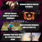 BCAA Shock Powder (Fruit Punch) - AMAZON FACTORY