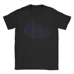 Bigfoot-s Deep Thoughts My Eyes are Up Here Men's T Shirts Funny Tees Short Sleeve Crewneck T-Shirt Cotton Printing Clothing-AMAZON FACTORY