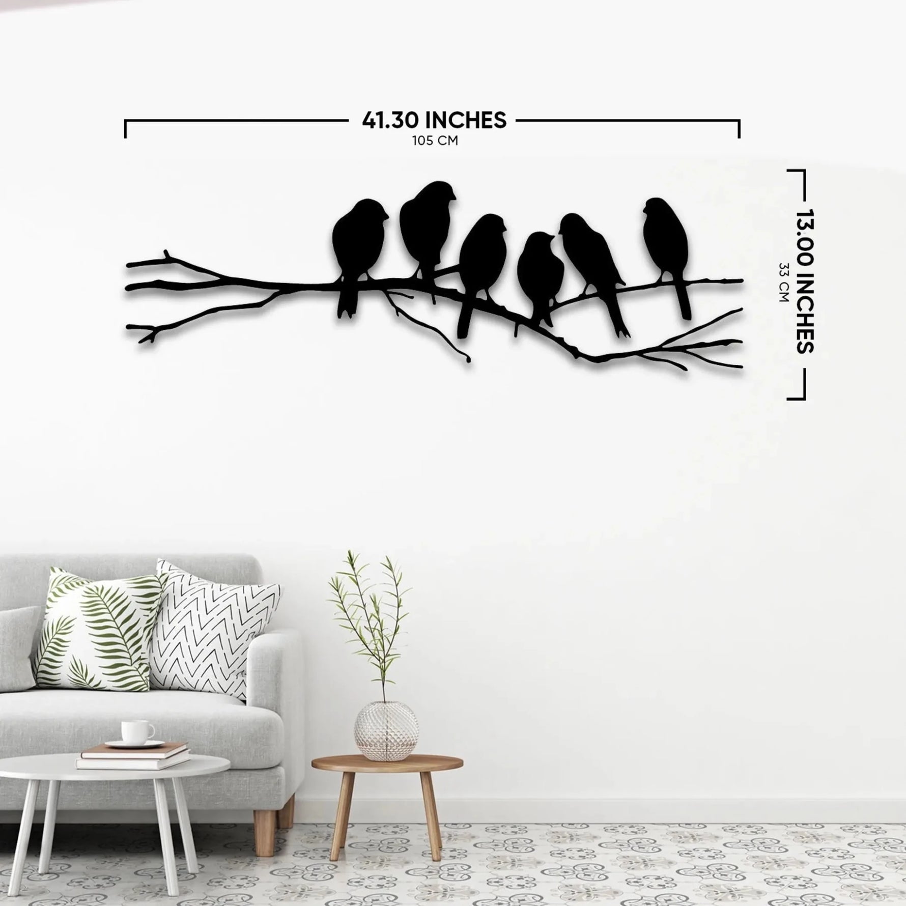 Birds Fly Metal Wall Art-AMAZON FACTORY