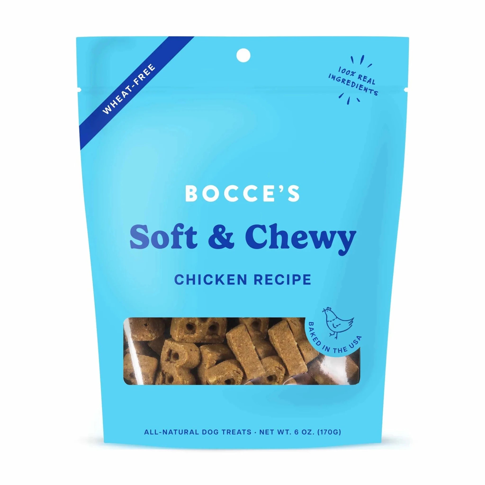 Bocce's Bakery Chicken Soft & Chewy Dog Treats 6oz - AMAZON FACTORY