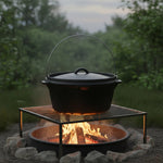 Cast Iron Dutch Oven Stock Pot - AMAZON FACTORY