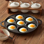 Cast Iron Takoyaki Fry Pan Octopus Balls Maker Hole Cavities Grill Mold-AMAZON FACTORY