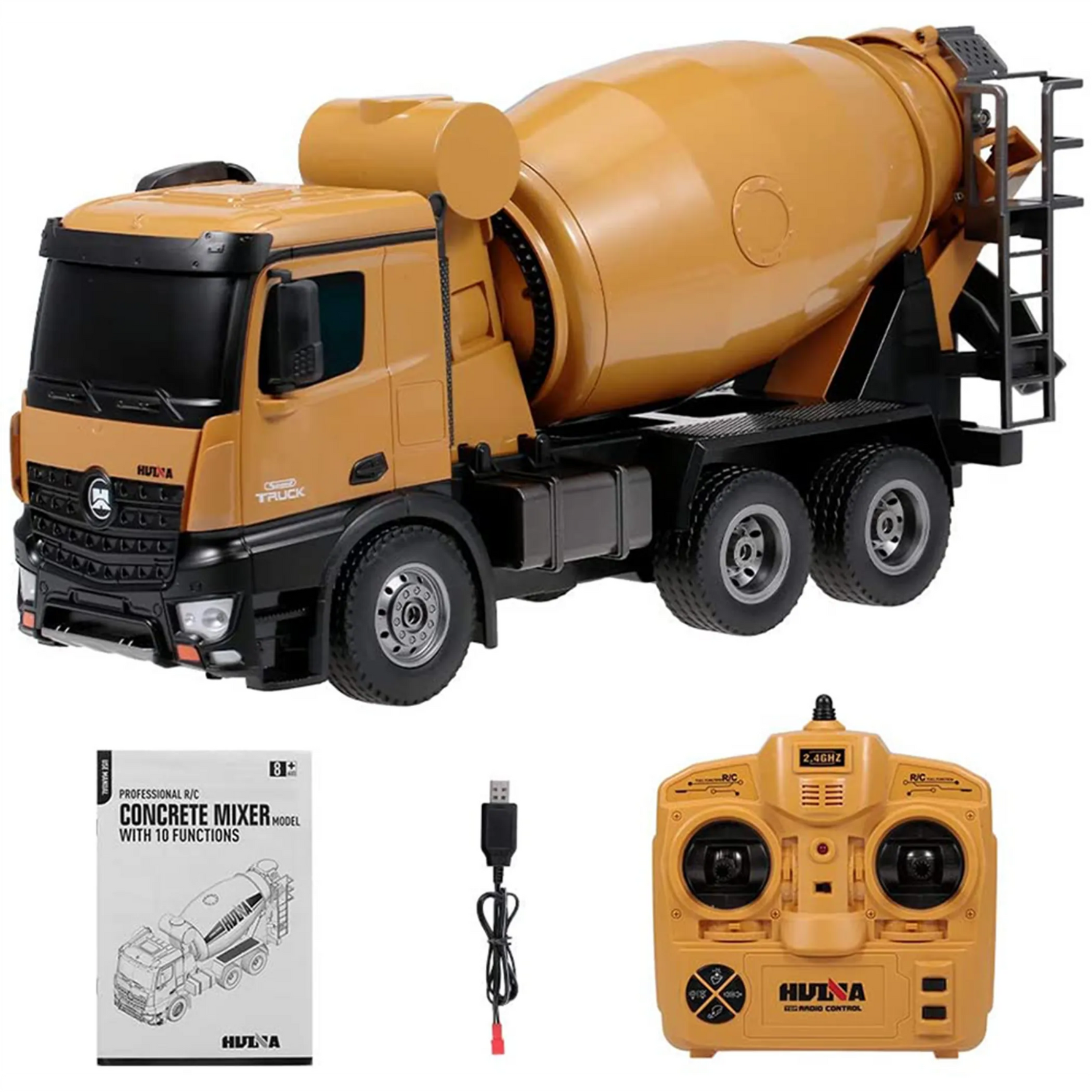 Cement Mixer Radio Control RC Model (1:14 Scale)-AMAZON FACTORY
