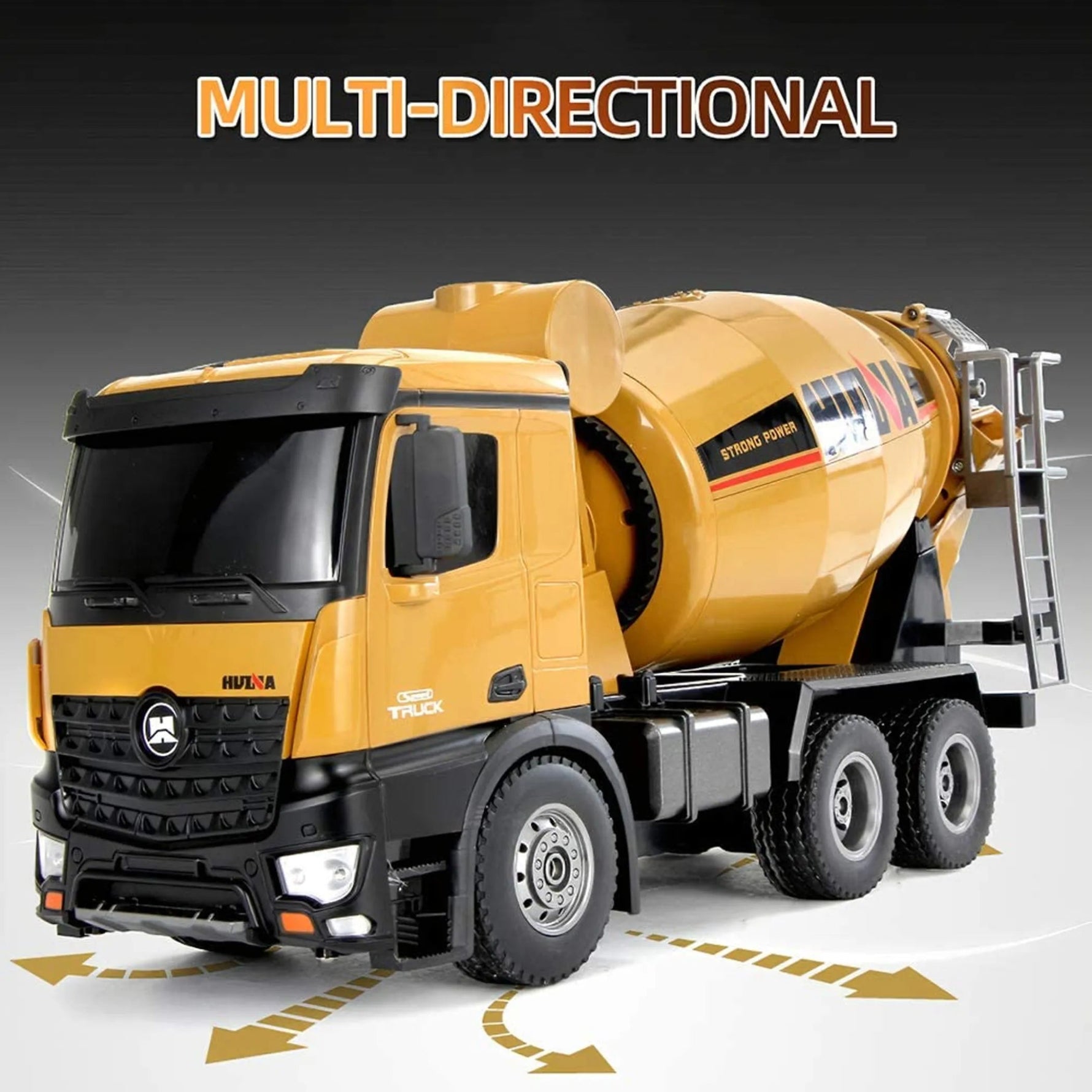 Cement Mixer Radio Control RC Model (1:14 Scale)-AMAZON FACTORY