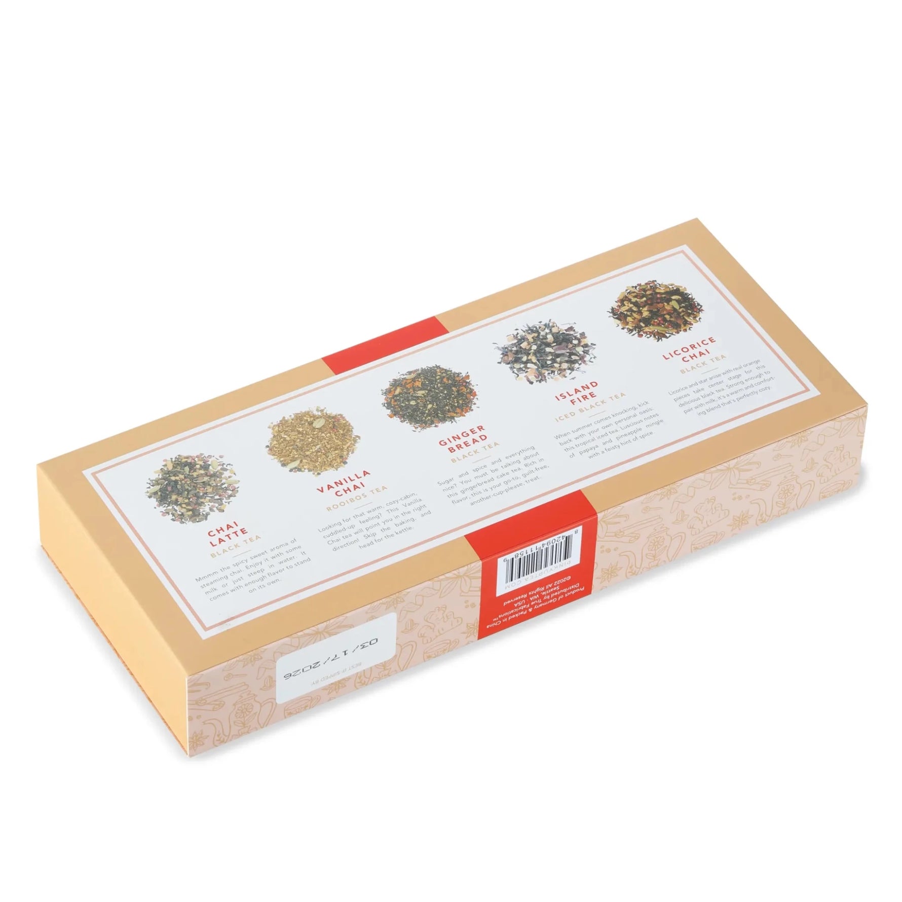 Chai Assortment Loose Leaf Tea Sampler by Pinky Up-AMAZON FACTORY