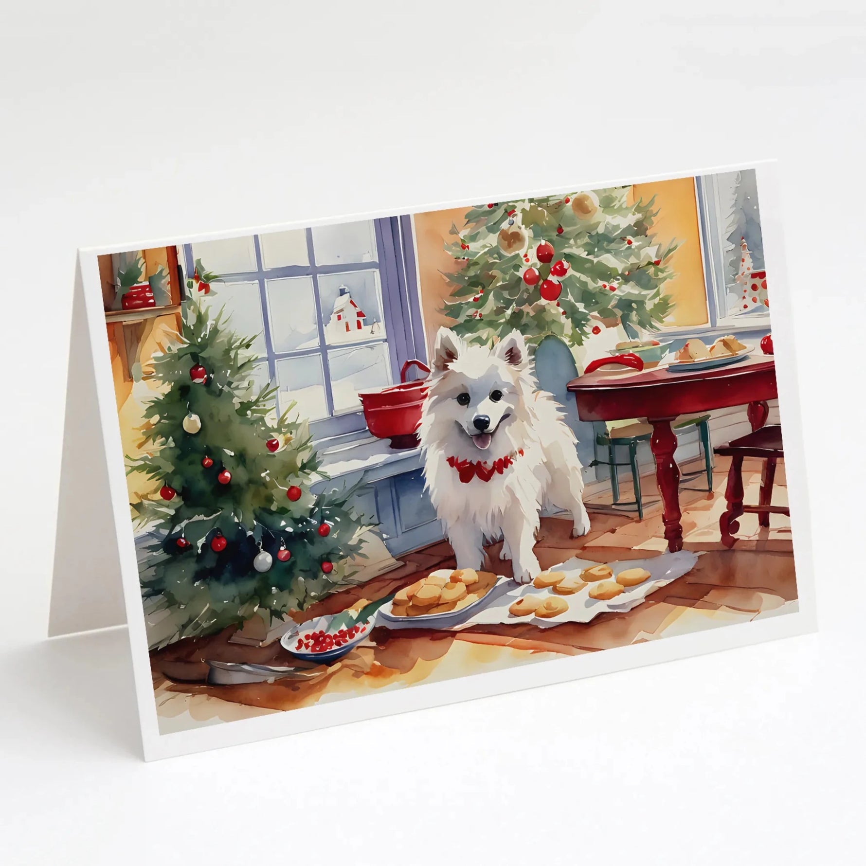 Christmas Cookies Greeting Cards - Size: 5X7 | Pack Of: 8 | Collection name: Christmas cookies-AMAZON FACTORY