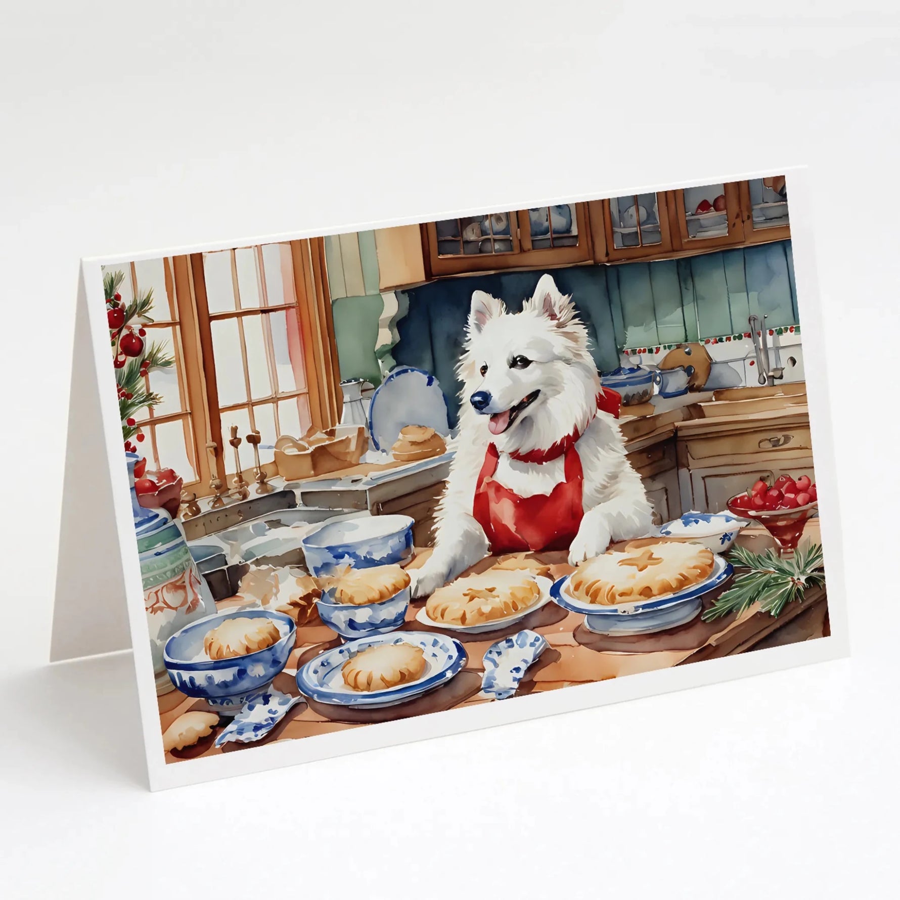 Christmas Cookies Greeting Cards - Size: 5X7 | Pack Of: 8 | Collection name: Christmas cookies-AMAZON FACTORY