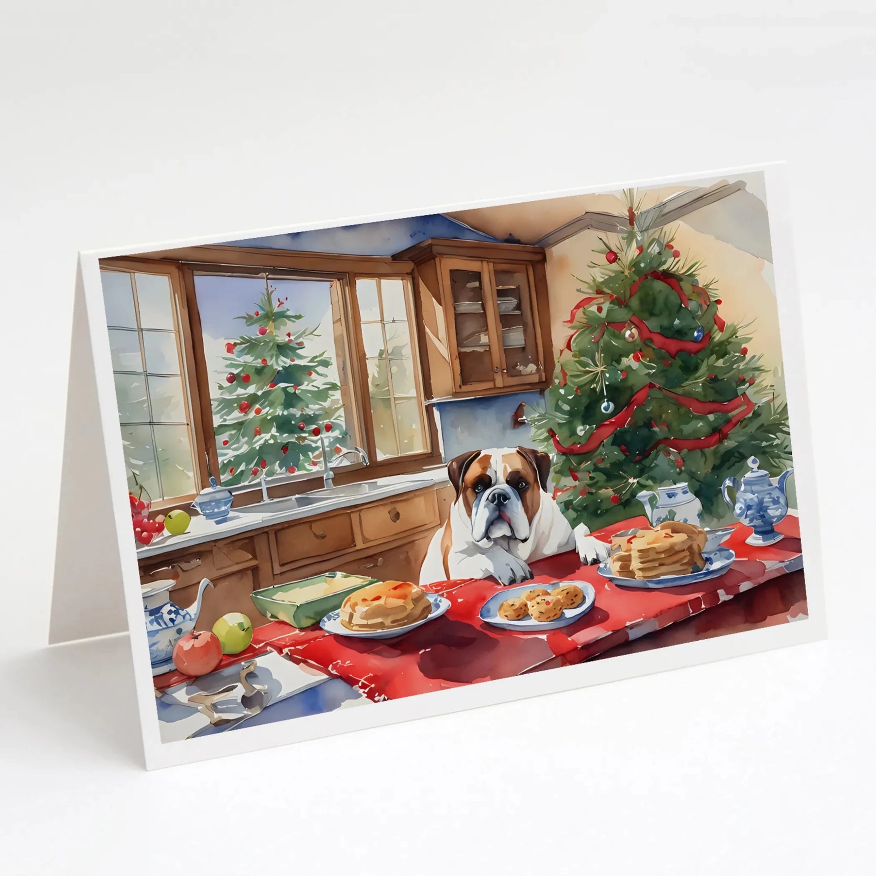 Christmas Cookies Greeting Cards - Size: 5X7 | Pack Of: 8 | Collection name: Christmas cookies-AMAZON FACTORY