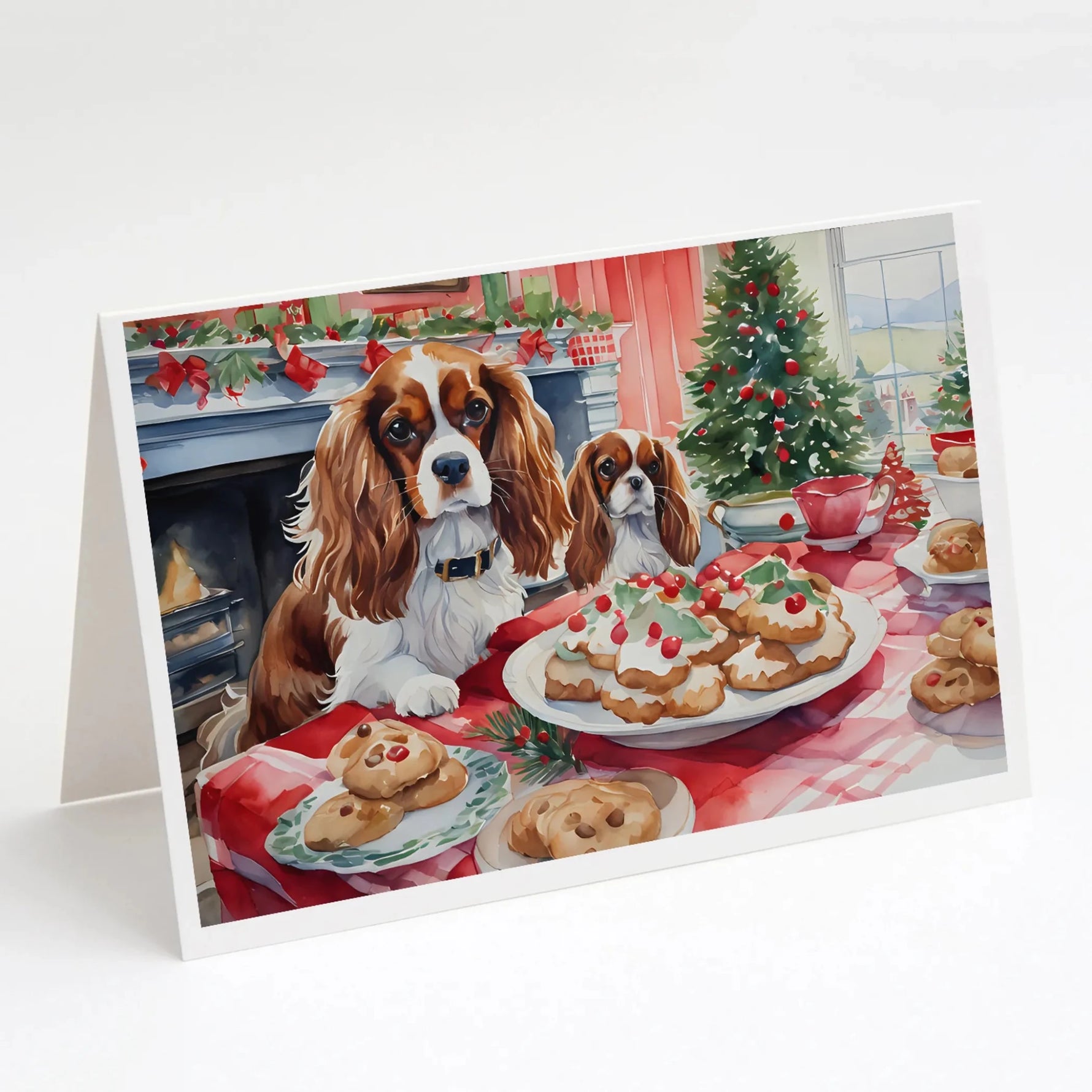 Christmas Cookies Greeting Cards - Size: 5X7 | Pack Of: 8 | Collection name: Christmas cookies-AMAZON FACTORY