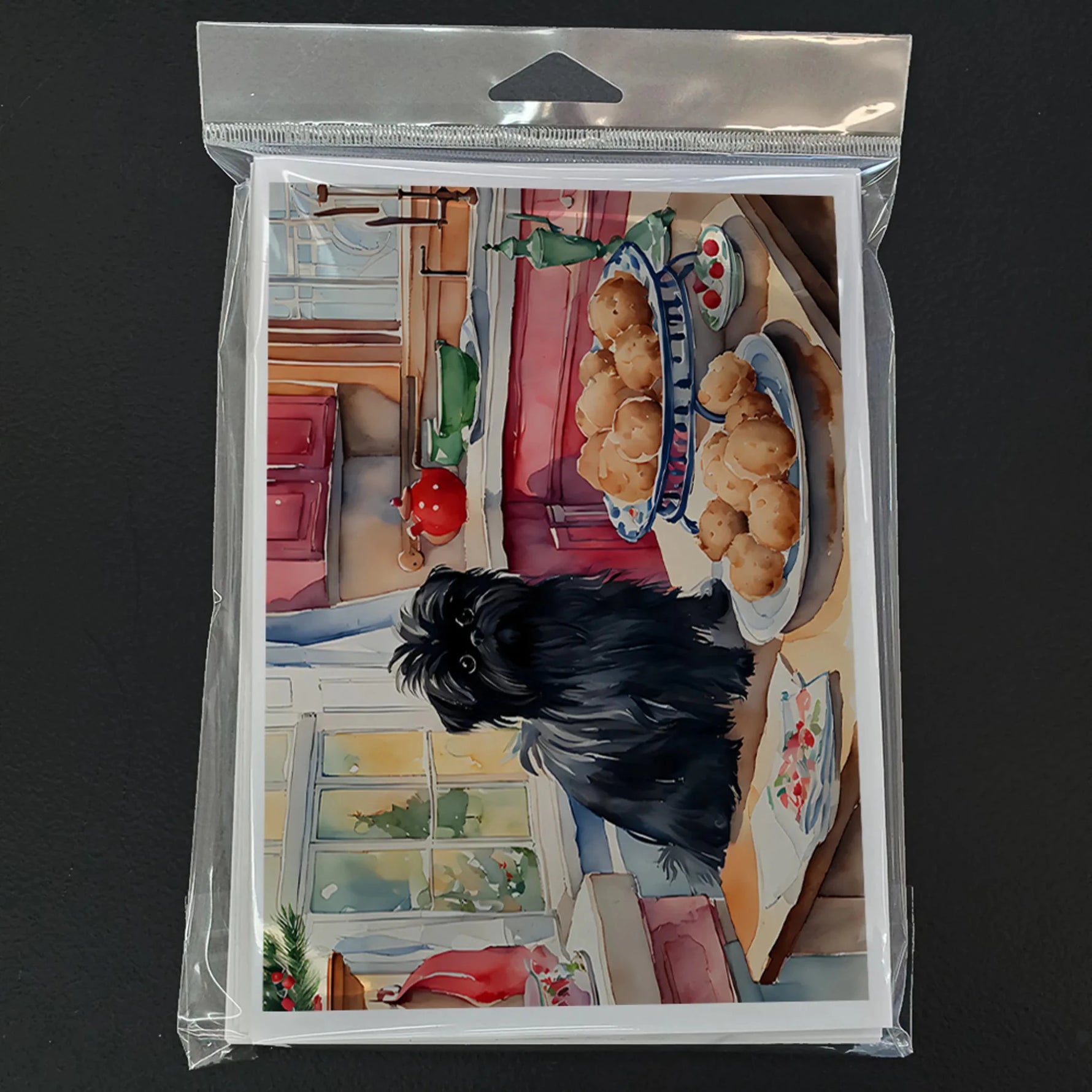 Christmas Cookies Greeting Cards - Size: 5X7 | Pack Of: 8 | Collection name: Christmas cookies-AMAZON FACTORY