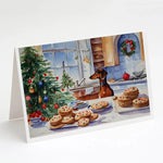 Christmas Cookies Greeting Cards - Size: 5X7 | Pack Of: 8 | Collection name: Christmas cookies-AMAZON FACTORY