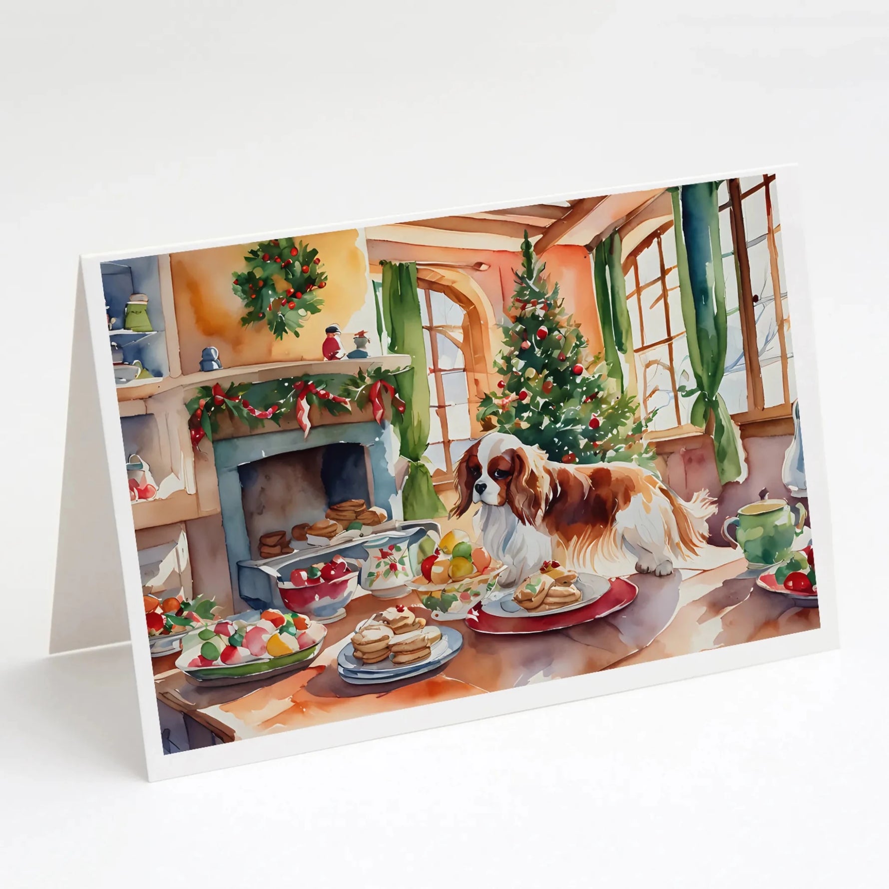 Christmas Cookies Greeting Cards - Size: 5X7 | Pack Of: 8 | Collection name: Christmas cookies-AMAZON FACTORY