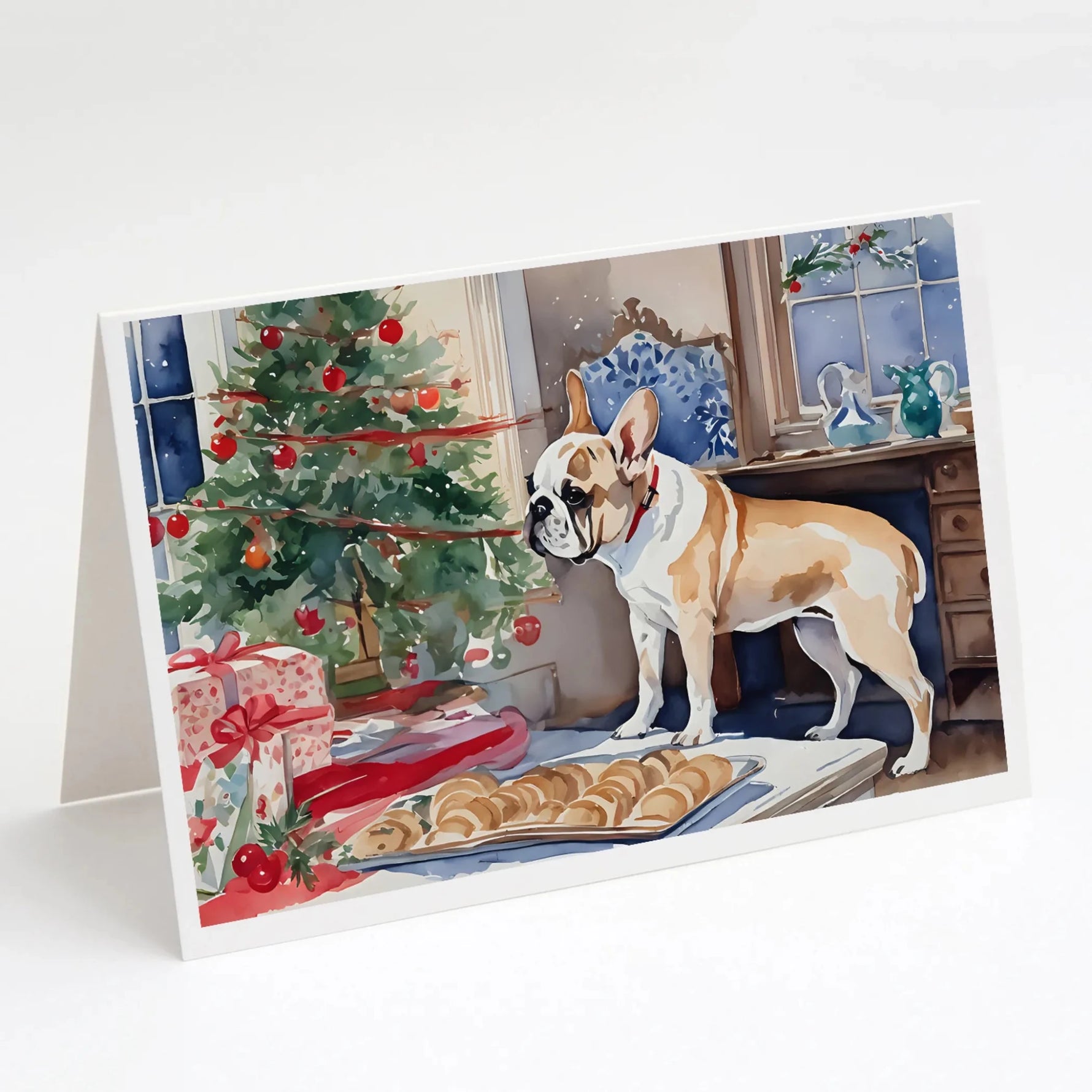Christmas Cookies Greeting Cards - Size: 5X7 | Pack Of: 8 | Collection name: Christmas cookies-AMAZON FACTORY