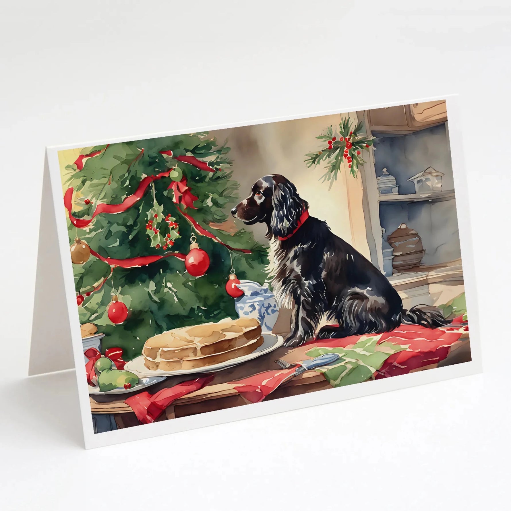 Christmas Cookies Greeting Cards - Size: 5X7 | Pack Of: 8 | Collection name: Christmas cookies-AMAZON FACTORY