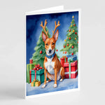 Christmas Reindeer Greeting Cards - Size: 5X7 | Pack Of: 8 | Collection name: Christmas reindeer-AMAZON FACTORY
