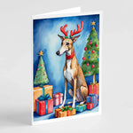 Christmas Reindeer Greeting Cards - Size: 5X7 | Pack Of: 8 | Collection name: Christmas reindeer-AMAZON FACTORY