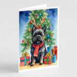 Christmas Reindeer Greeting Cards - Size: 5X7 | Pack Of: 8 | Collection name: Christmas reindeer-AMAZON FACTORY