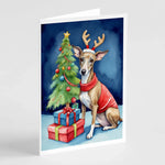 Christmas Reindeer Greeting Cards - Size: 5X7 | Pack Of: 8 | Collection name: Christmas reindeer-AMAZON FACTORY