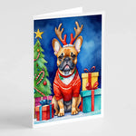 Christmas Reindeer Greeting Cards - Size: 5X7 | Pack Of: 8 | Collection name: Christmas reindeer-AMAZON FACTORY