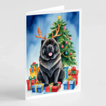 Christmas Reindeer Greeting Cards - Size: 5X7 | Pack Of: 8 | Collection name: Christmas reindeer-AMAZON FACTORY